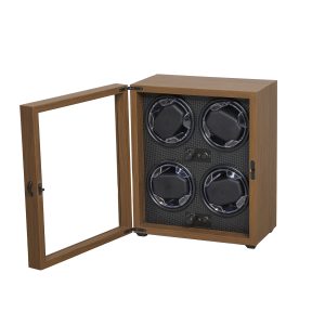 Mulhouse Watch Winder 4 Klockor Brun Trä KXD0712 - Unisex - Wood