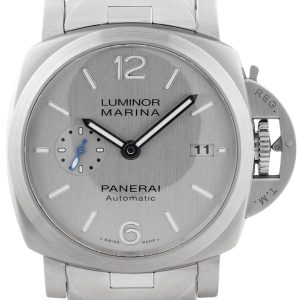 Panerai Herrklocka PAM00977 Luminor Silverfärgad/Stål ⌀42 mm