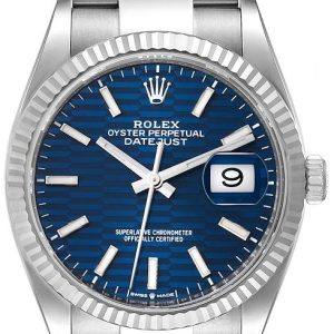 Rolex Damklocka 126234-0050 Datejust 36 Blå/Stål ⌀36 mm