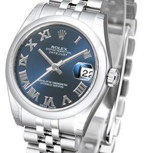 Rolex Damklocka 178240-0037 Datejust 31 Blå/Stål ⌀31 mm