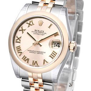 Rolex Damklocka 178241-0064 Datejust 31 Rosa/Stål ⌀31 mm