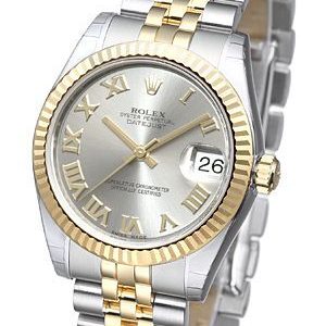 Rolex Damklocka 178273-0089 Datejust 31 Silverfärgad/Stål ⌀31 mm