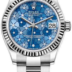 Rolex Damklocka 278274-0035 Datejust 31 Blå/Stål ⌀31 mm