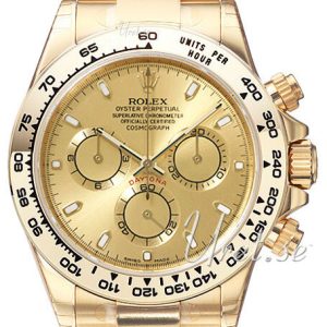 Rolex Herrklocka 116508-0003 Cosmograph Daytona Gulguldstonad/18