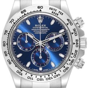 Rolex Herrklocka 116509-0071 Cosmograph Daytona Blå/18 karat vitt