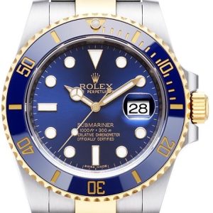 Rolex Herrklocka 116613LB-0005 Submariner Bluesy Blå/18 karat gult