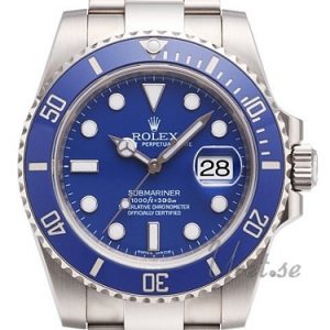 Rolex Herrklocka 116619LB-0001 Submariner Blå/18 karat vitt guld