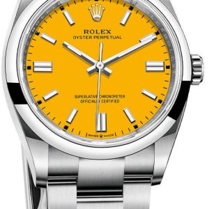 Rolex Herrklocka 126000-0004 Oyster Perpetual 36 Gul/Stål ⌀36 mm