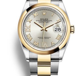 Rolex Herrklocka 126203-0032 Datejust 36 Silverfärgad/Stål ⌀36 mm