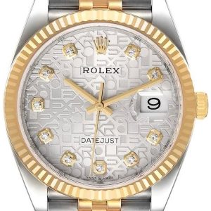 Rolex Herrklocka 126233-0027 Datejust 36 Silverfärgad/Stål ⌀36 mm