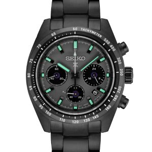 SEIKO Prospex Black Series Night Speedtimer Solar Chronograph