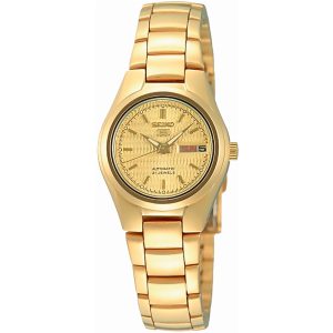 Seiko 5 Ladies Automatic SYMC18K1 - Dam - 24 mm - Analogt - Automatiskt - Hardlex Crystal Mineralglas