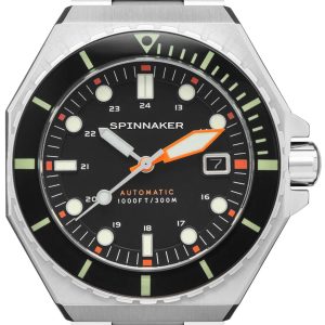 Spinnaker Herrklocka SP-5081-FF Dumas Svart/Stål Ø44 mm