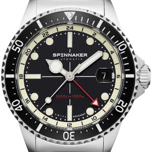 Spinnaker Herrklocka SP-5091-11 Tesei Mille Metri Svart/Stål Ø44 mm