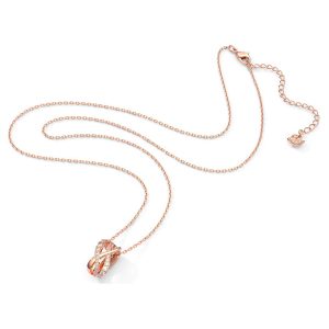 Swarovski Halsband Twist - Rosé