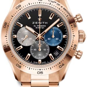 Zenith Herrklocka 18.3101.3600-21.M3100 Chronomaster Sport Svart/18