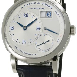 A. Lange & Söhne Herrklocka 191.066 Lange 1 Silverfärgad/Läder