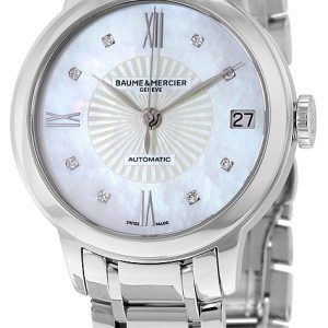 Baume & Mercier Damklocka MOA10268 Classima Vit/Stål ⌀31 mm