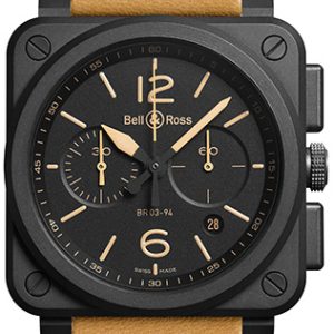 Bell & Ross Herrklocka BR-03-94-HERITAGE-CERAMIC Br 03-94