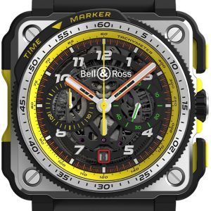 Bell & Ross Herrklocka BR-X1-RS19 Experimental Svart/Gummi