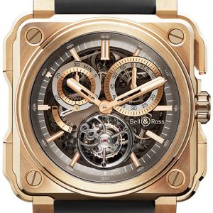 Bell & Ross Herrklocka BR-X1-TOURBILLON-ROSE-GOLD Experimental