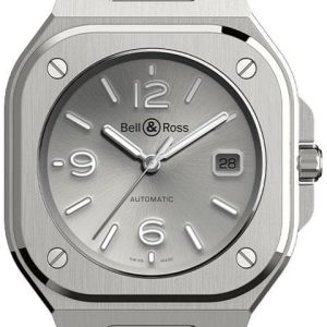 Bell & Ross Herrklocka BR05A-GR-ST-SST Br 05 Grå/Stål