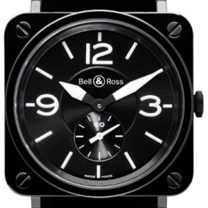 Bell & Ross Herrklocka BRS-BL-CERAMIC-SCE BR S Quartz