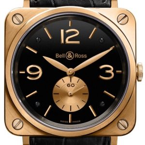 Bell & Ross Herrklocka BRS-PKGOLD-BLACK_D BR S Mecanique