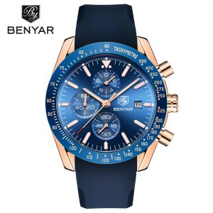 Benyar Pulse Rose Gold Blue