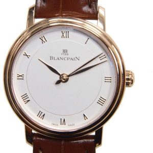 Blancpain Damklocka 6102-3642-55A Villeret Ultraflach