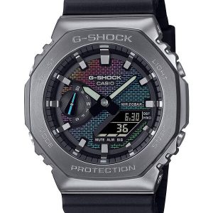 CASIO G-Shock Octagon Series 44.5mm Rainbow Brick Wall Series