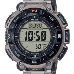 casio pro trek solar titanium