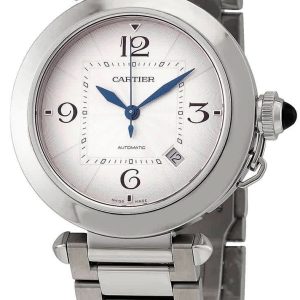 Cartier Herrklocka WSPA0009 Pasha De Silverfärgad/Stål ⌀41 mm