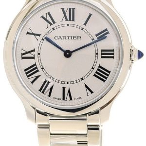 Cartier WSRN0034 Ronde Must Silverfärgad/Stål ⌀36 mm