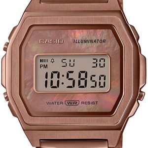 Casio A1000RG-5EF Vintage LCD/Roséguldstonat stål