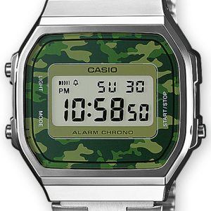 Casio Collection A168WEC-3EF LCD/Stål 36.3x38.6 mm