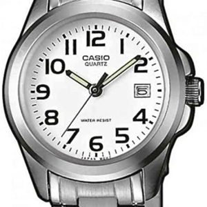 Casio Damklocka LTP-1259PD-7B Collection Vit/Stål ⌀28 mm