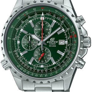 Casio Herrklocka EF-527D-3AVUEF Edifice Grön/Stål ⌀45.5 mm