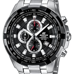 Casio Herrklocka EF-539D-1AVEF Edifice Svart/Stål ⌀48.5 mm