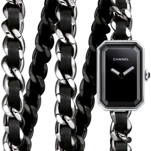 Chanel Damklocka H3749 Premiere Svart/Stål