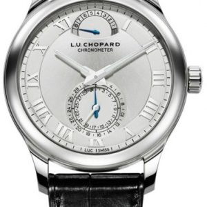 Chopard Herrklocka 161926-1001 L.U.C Quattro Silverfärgad/Läder