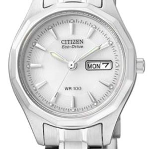 Citizen Damklocka EW3140-51AE Sport Silverfärgad/Stål ⌀26 mm