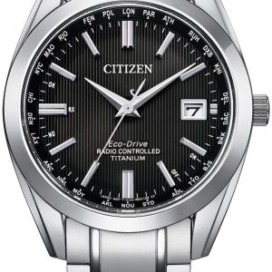 Citizen Herrklocka CB0260-81E Radio Controlled Svart/Titan ⌀40 mm