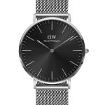 daniel wellington classic mesh onyx