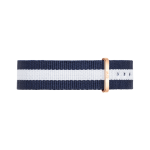 daniel wellington dw band classic glasgow 18mm rose gold