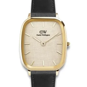 Daniel Wellington Marlon Sheffield Linen Gold 32mm
