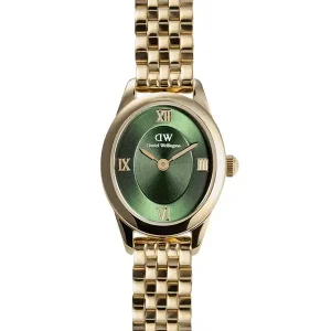 Daniel Wellington Ophelia Mini Emerald Gold 22mm