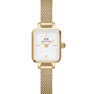 Daniel Wellington Quadro Mini Evergold 15.5mm