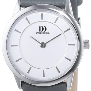 Danish Design Dress Damklocka 3324551 Vit/Läder ⌀29 mm