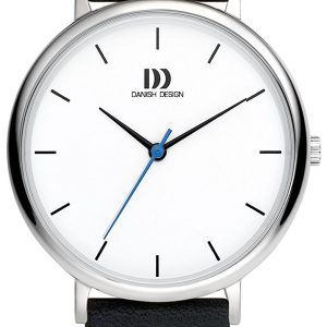 Danish Design Dress Damklocka IV12Q1190 Vit/Läder ⌀34 mm